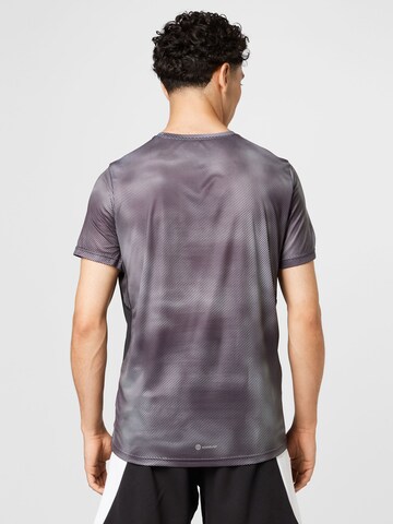 T-Shirt fonctionnel 'Own The Run Colorblock' ADIDAS SPORTSWEAR en gris