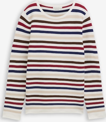 TOM TAILOR Sweter w kolorze czerwony: przód