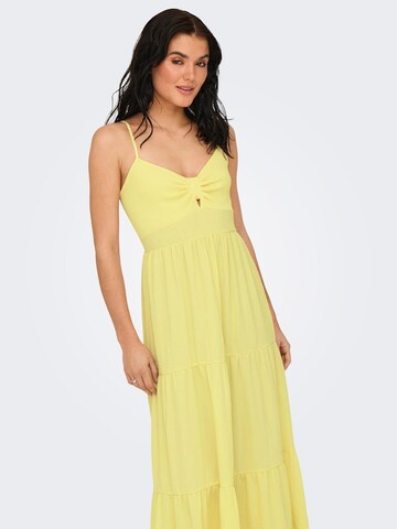 Robe d’été 'JDYONA' JDY en jaune