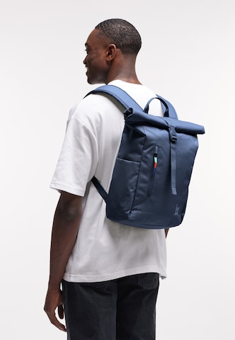 Zaino 'Rolltop Easy Small' di Got Bag in blu