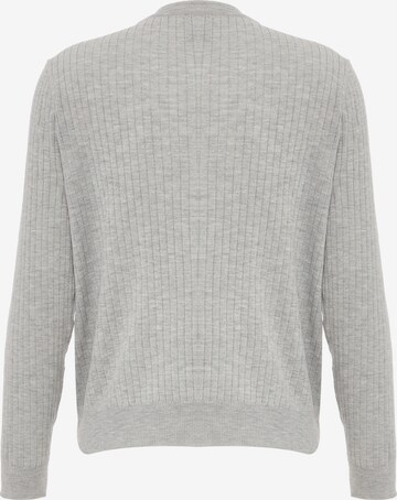 IPARO Knit Cardigan in Grey
