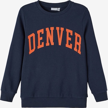 NAME IT Sweatshirt 'TERO' in Blue: front