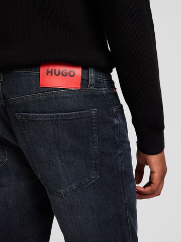 HUGO Slimfit Jeans '734' i grå