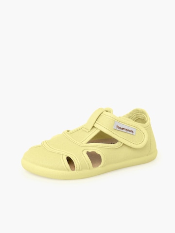Pisamonas Open schoenen in Geel: voorkant