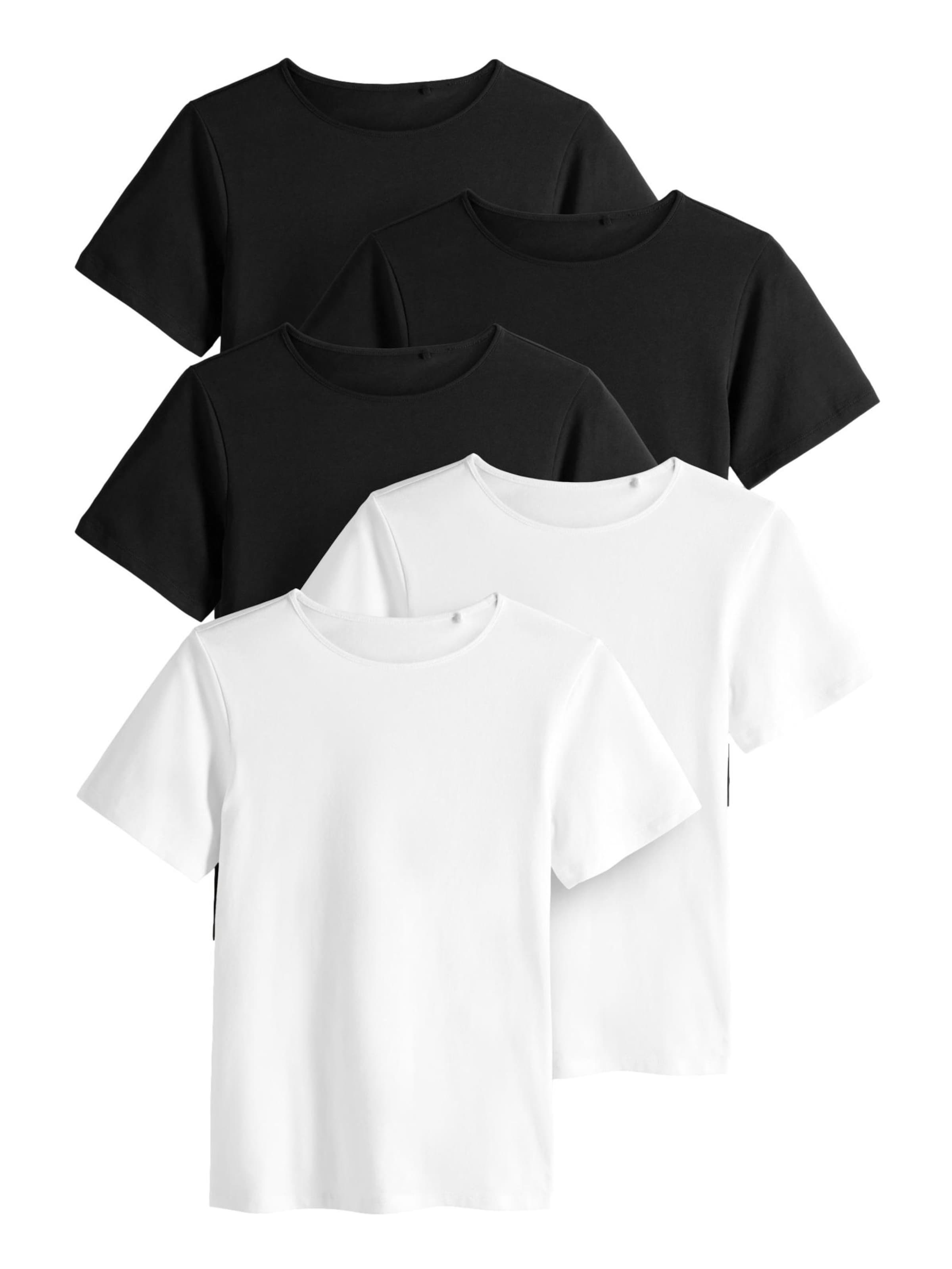 The Set T-Shirt in Schwarz: Vorderseite