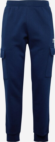 ADIDAS ORIGINALS Cargo Pants 'Trefoil Essentials ' in Blue: front