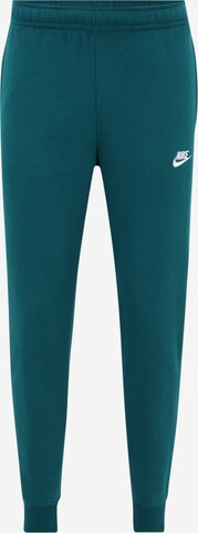Nike Sportswear Kalhoty 'Club Fleece' – zelená: přední strana