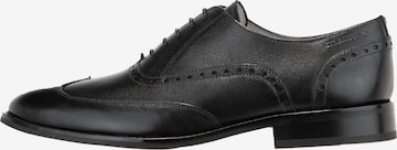 STRELLSON Schnürschuh 'Jones' in Schwarz: Vorderseite