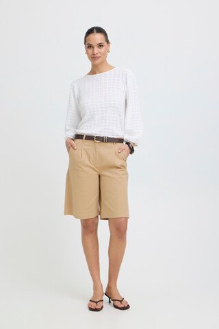 b.young Regular Shorts 'BYDays' in Beige