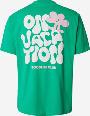 On Vacation Club T-Shirt 'Goodlife Club' in Grün