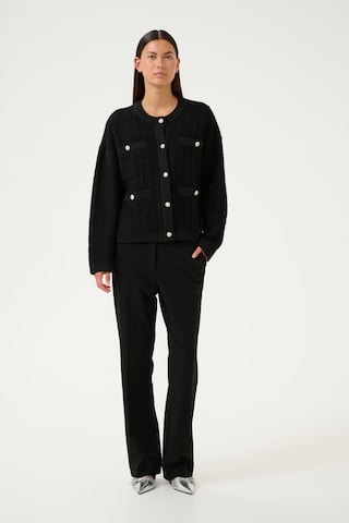 KAREN BY SIMONSEN Strickjacke in Schwarz