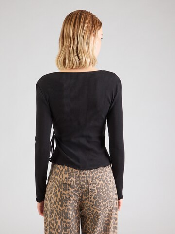 PIECES Shirt 'PCKITTE' in Black