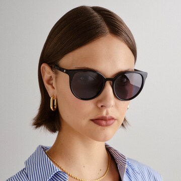 Occhiali da sole 'ARMADA' di LE SPECS in nero: frontale
