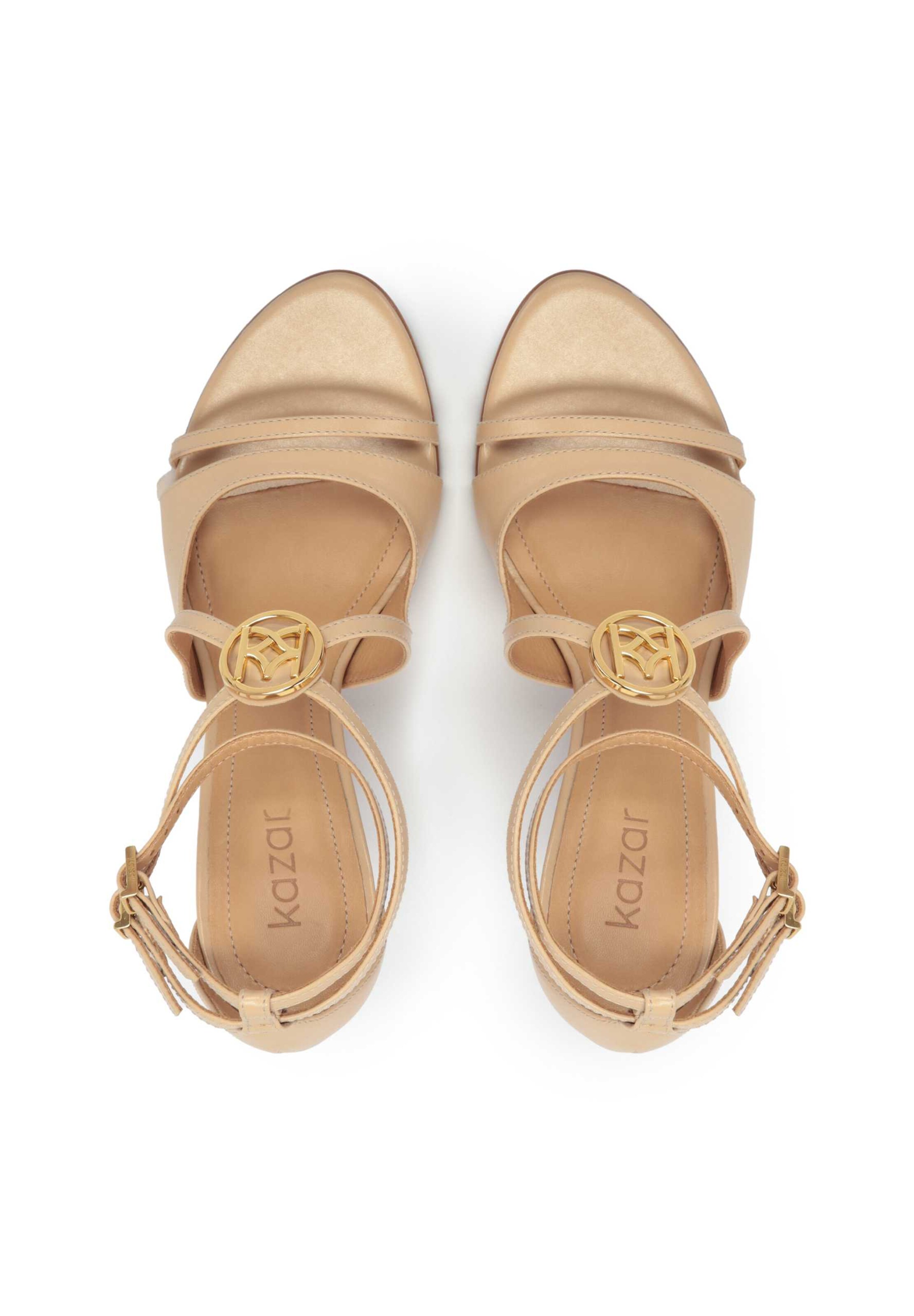 Sandales Kazar en beige