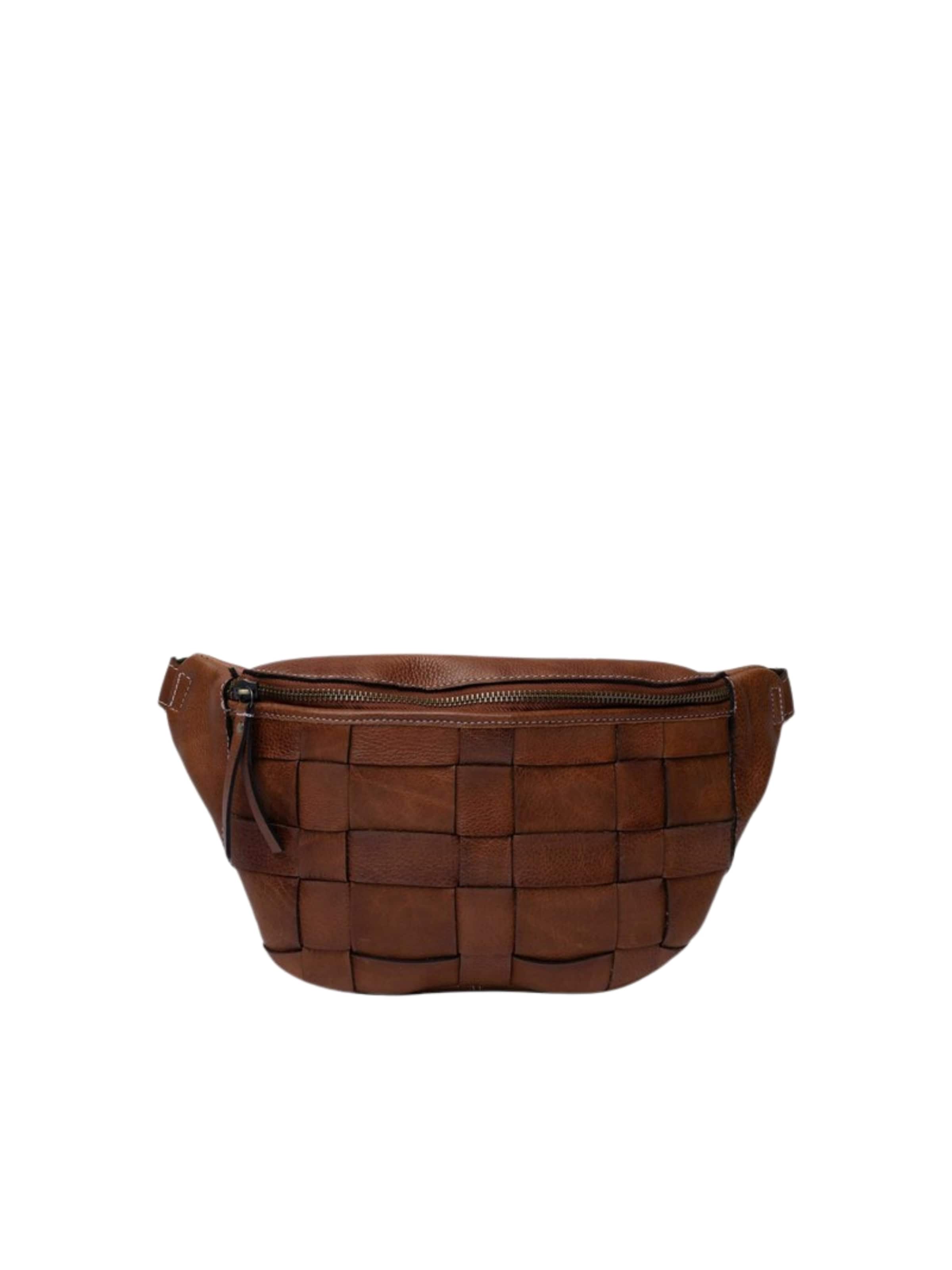 RE:DESIGNED Shopper ' Noor ' in Brown: front