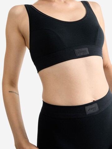 SLOGGI T-shirt BH in Zwart