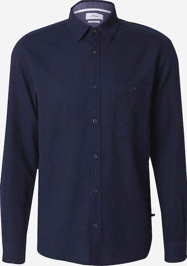 s.Oliver Chemise en S en bleu foncé, Vue avec produit