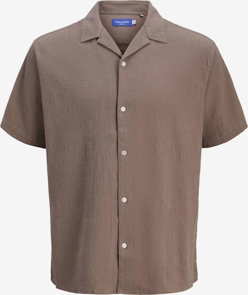 JACK & JONES Overhemd 'JORLuke' in Bruin: voorkant