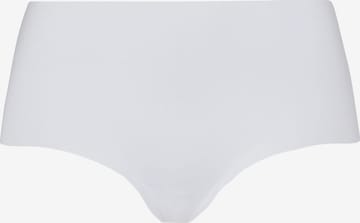 Hanro Boyshorts ' Invisible Cotton ' in White: front