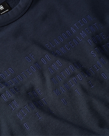 G-STAR Sweatshirt in Blauw