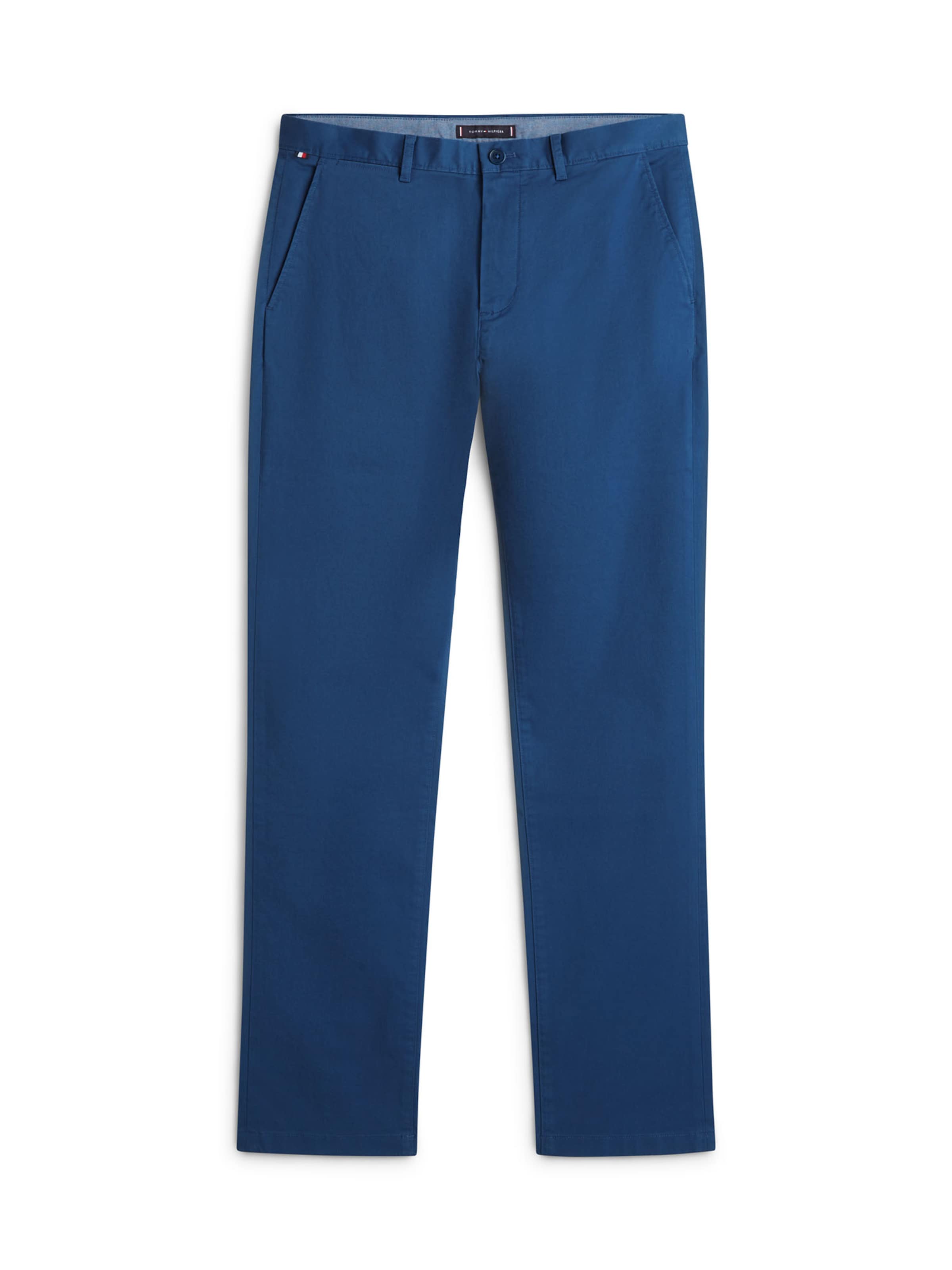 TOMMY HILFIGER Брюки-чинос 'DENTON ESSENTIAL' в Синий: спереди