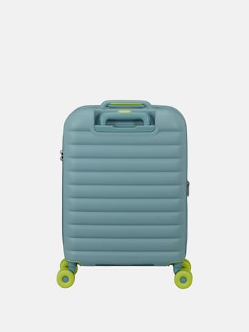 American Tourister Trolley 'NEOVIBE/SPINNER 55/20' in Groen