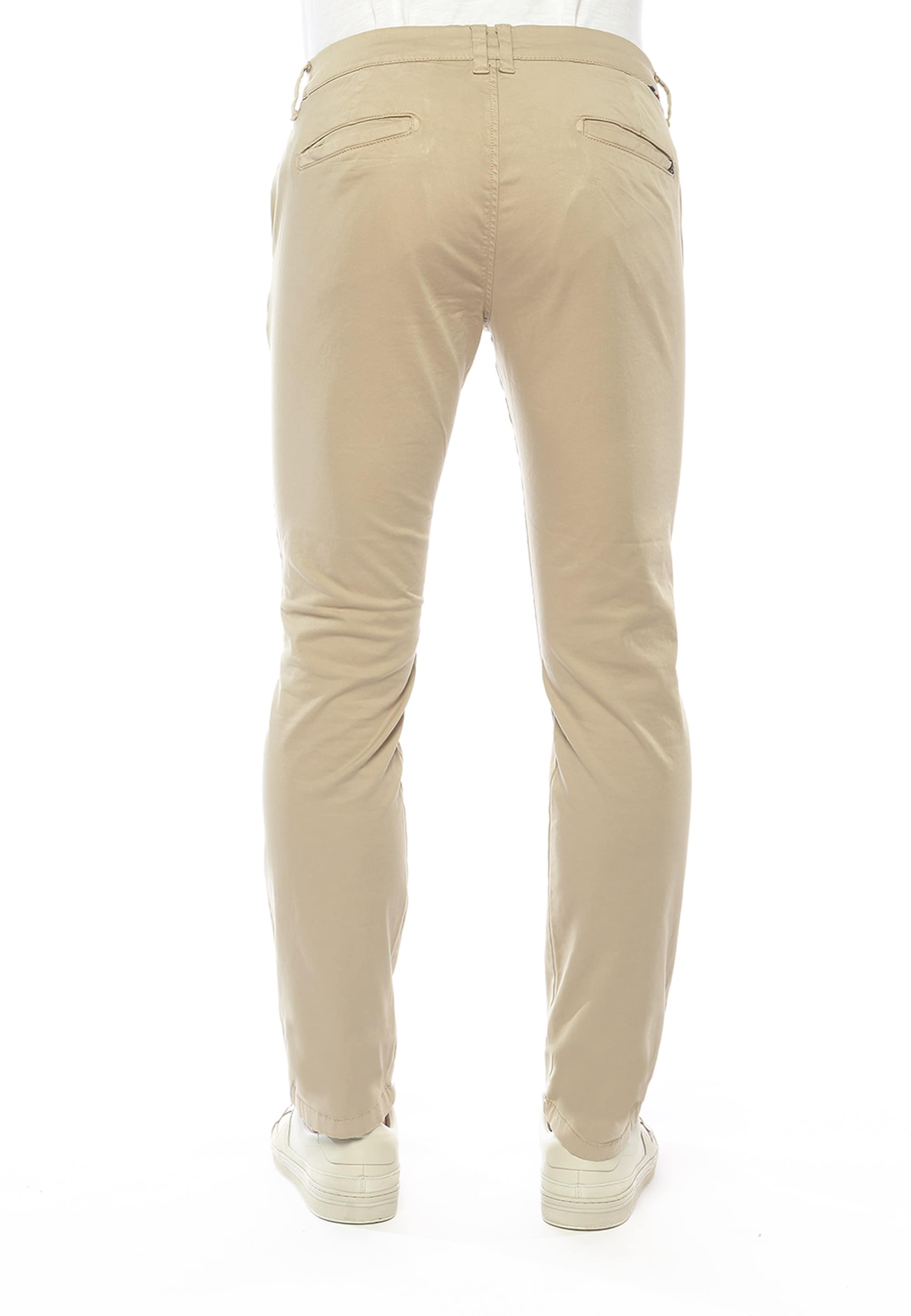 Coupe slim Pantalon chino 'JAS3' Le Temps Des Cerises en beige
