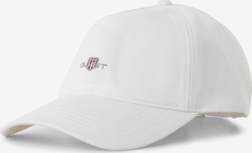 GANT Cap in White: front