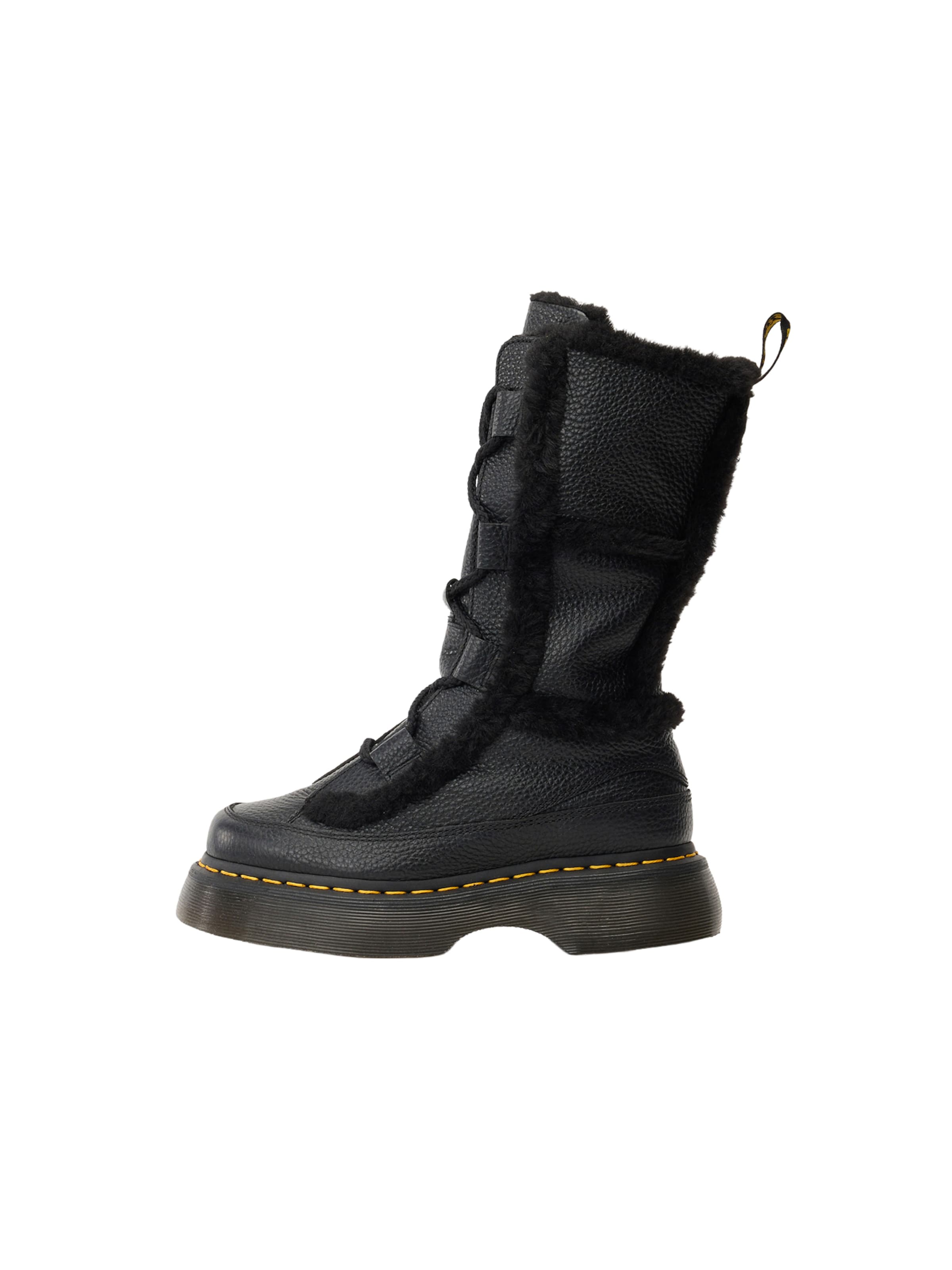 Dr. Martens Veterlaarsjes 'Buzz' in Zwart: voorkant