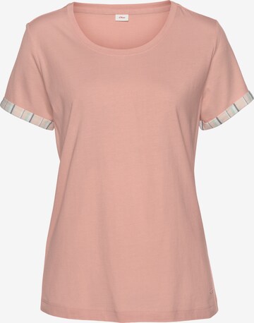 s.Oliver - Camiseta en naranja: frente