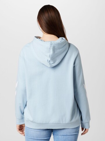 Hummel Sportief sweatshirt in Blauw