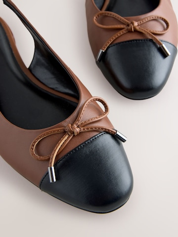 Ballerines à lanières 'Forever Comfort' Next en marron