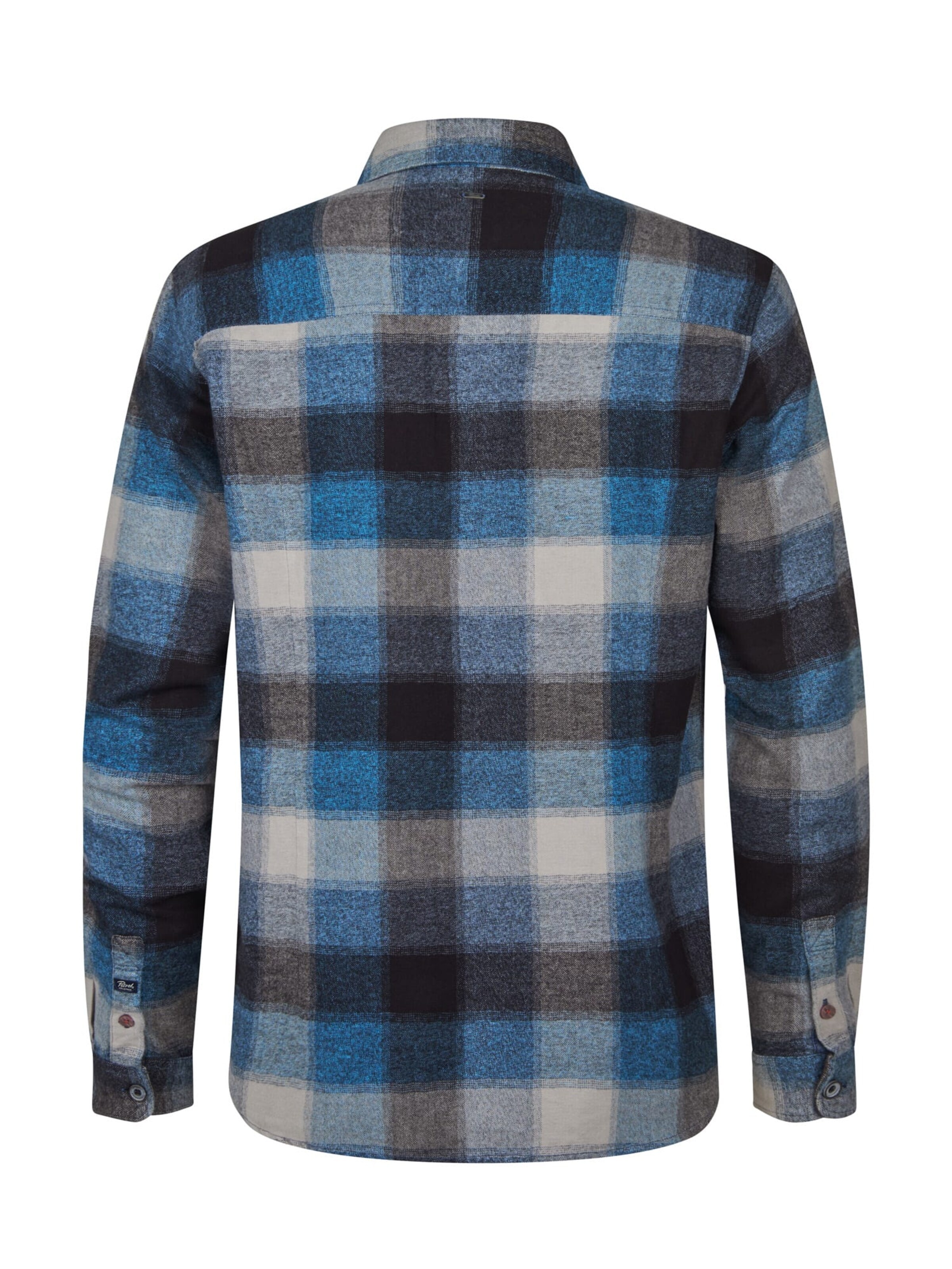 PETROL INDUSTRIES MEN Comfort fit Overhemd in Blauw