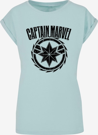 ABSOLUTE CULT T-shirt 'Captain Marvel - Blade' en bleu clair / noir, Vue avec produit