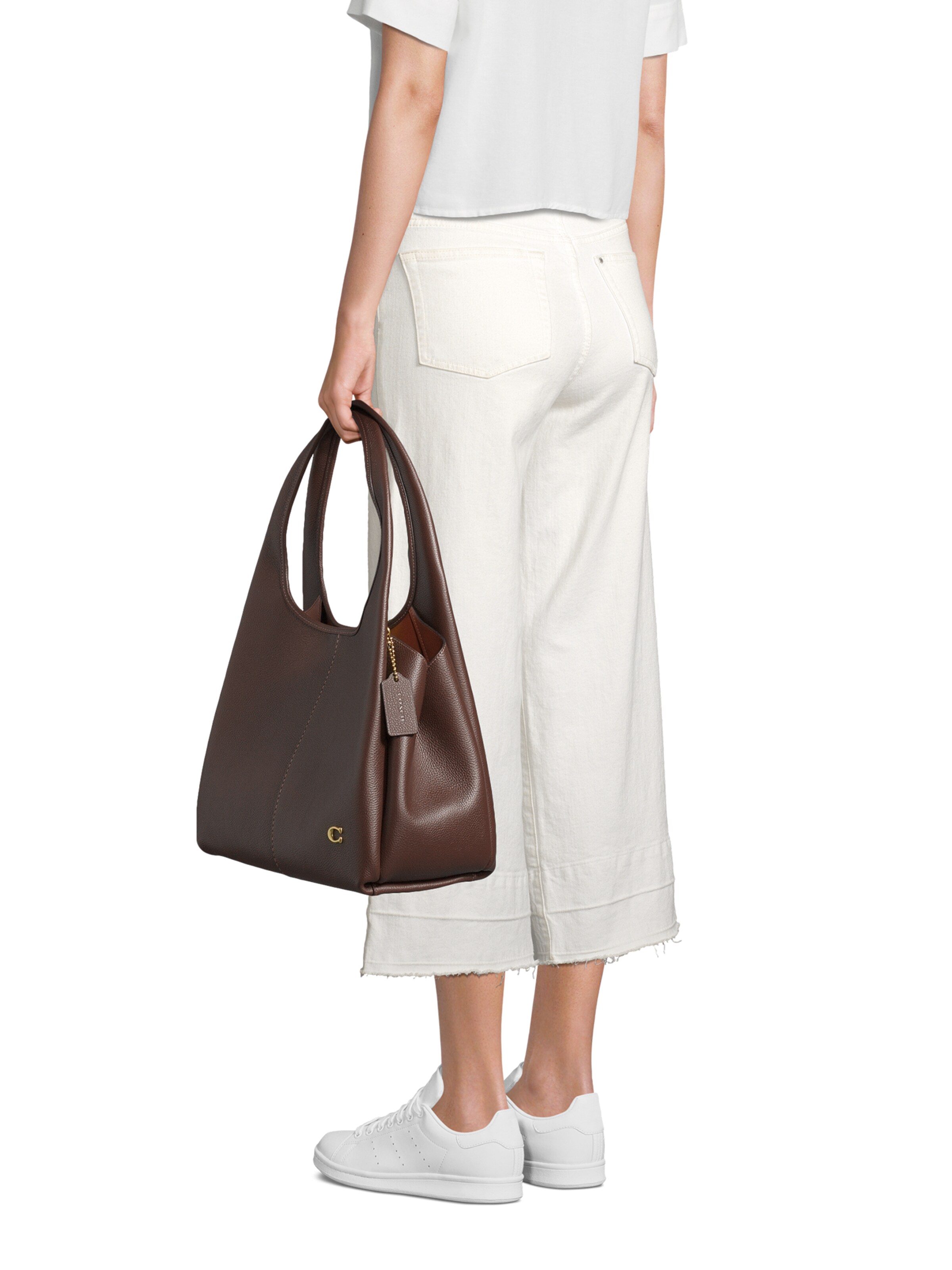 COACH Чанта за през рамо 'Lana' в кафяво: отпред