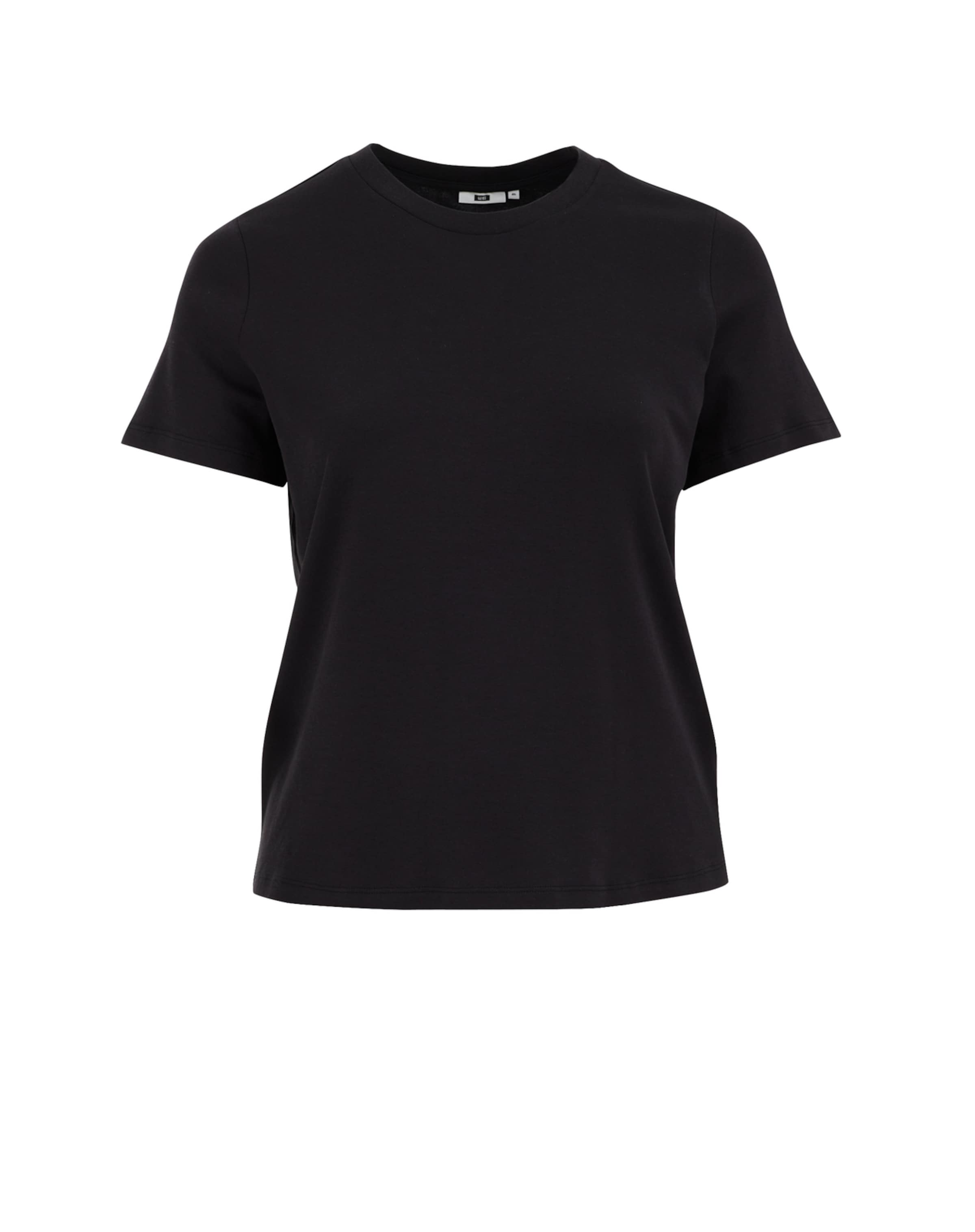 WE Fashion T-shirt i svart: framsida