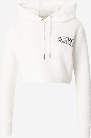 AÉROPOSTALE Sweatshirt in Wit: voorkant