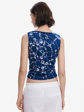 Desigual Top in Blau