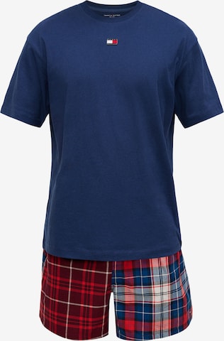 mėlyna Tommy Hilfiger Underwear Trumpa pižama 'Heritage': priekis