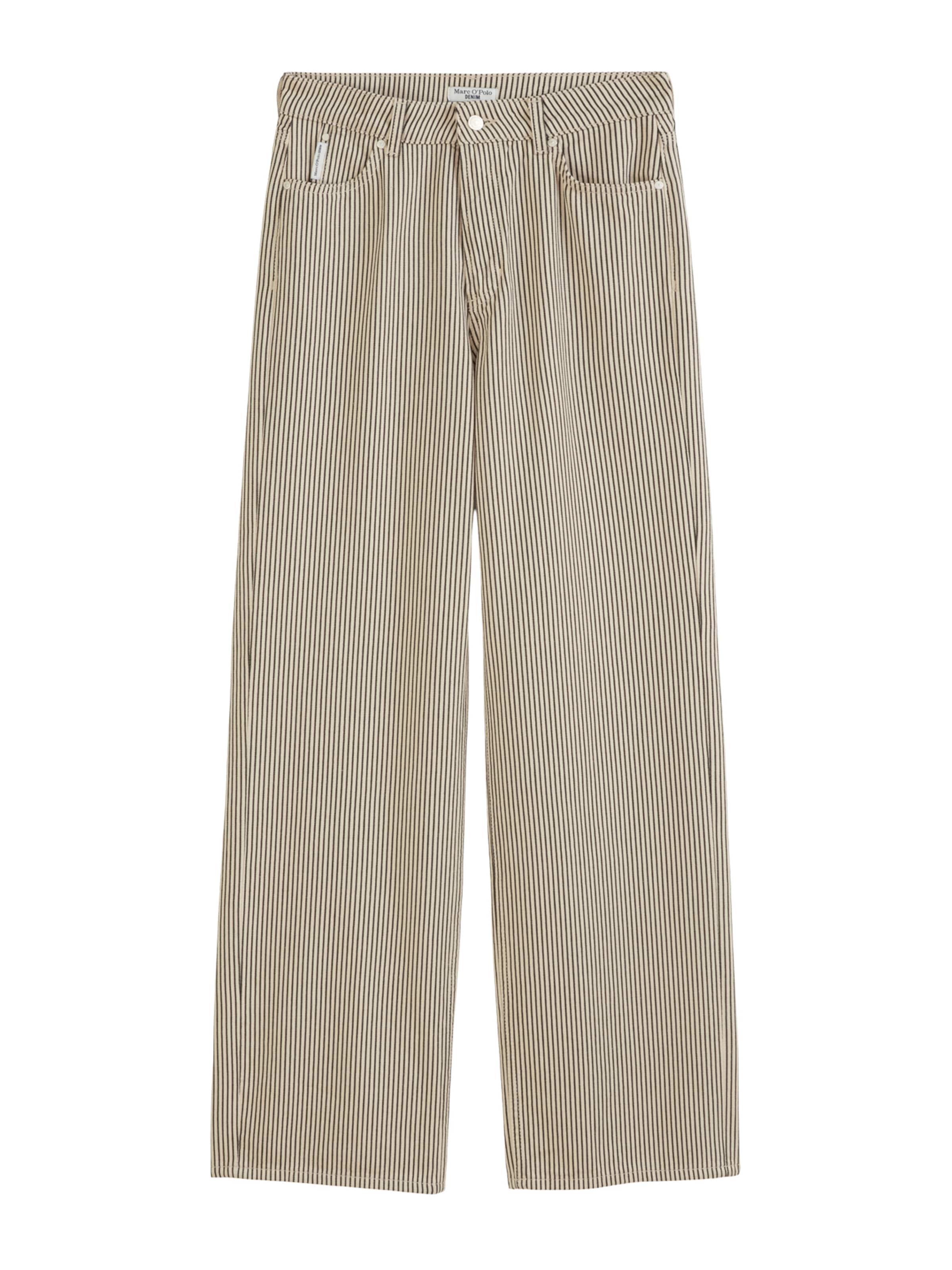 Marc O'Polo DENIM Wide leg Τζιν σε μπεζ: μπροστά