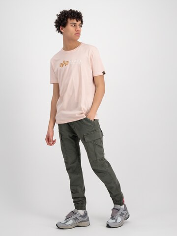 ALPHA INDUSTRIES Shirt in Pink