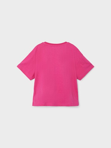 T-Shirt 'DRIBE' NAME IT en rose