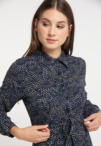 Rochie tip bluză de la MYMO pe albastru