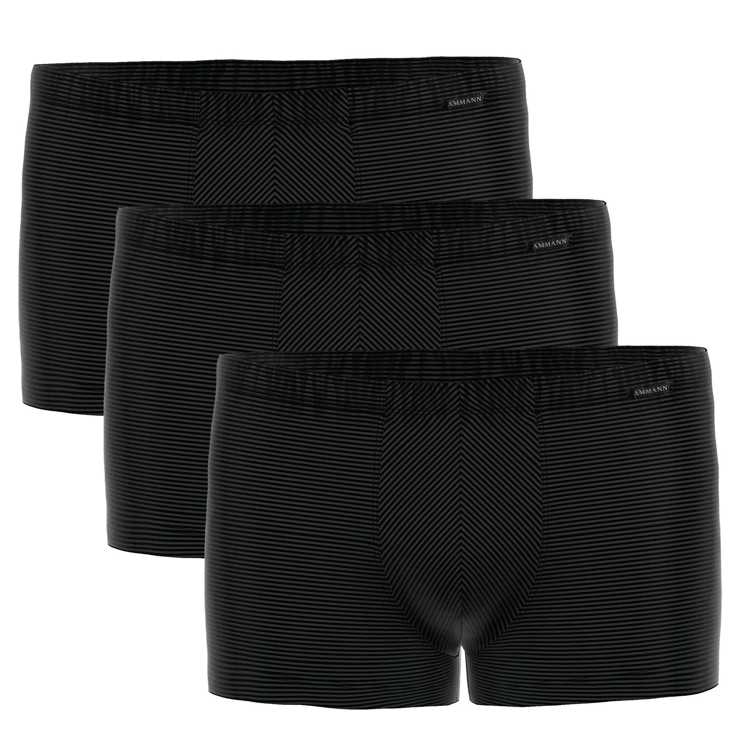 Ammann Boxershorts in Schwarz: Vorderseite
