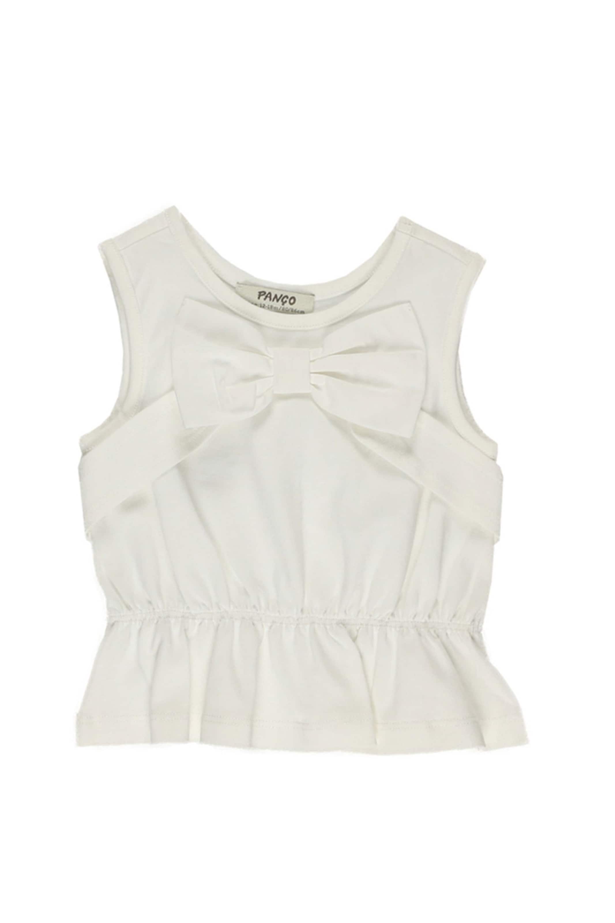 Panço Top in Weiß: Vorderseite