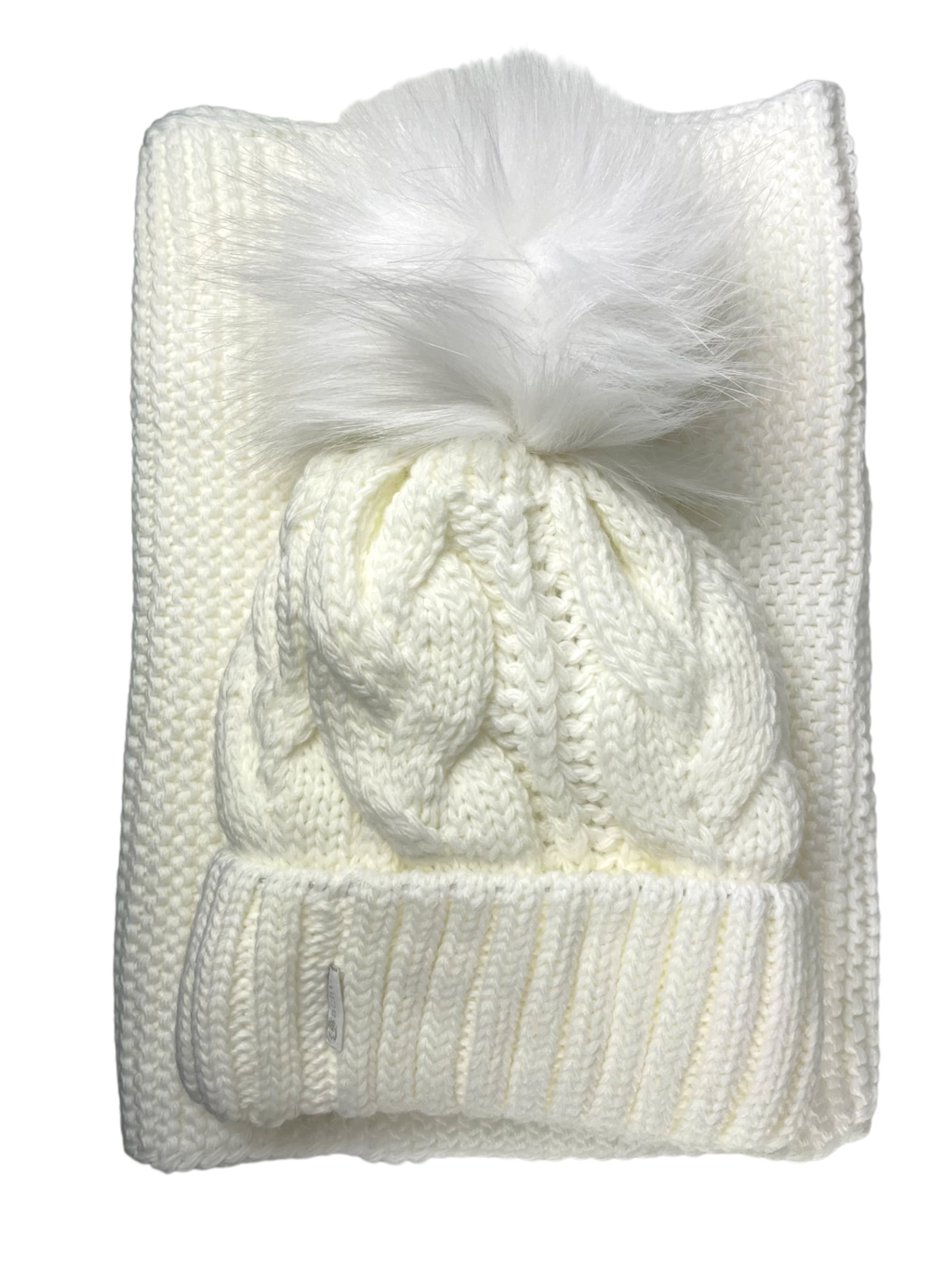 Kumixi Beanie 'Set' in White: front
