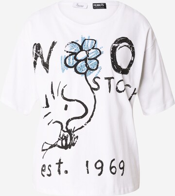 PRINCESS GOES HOLLYWOOD T-Shirt 'Woodstock' in Weiß: predná strana