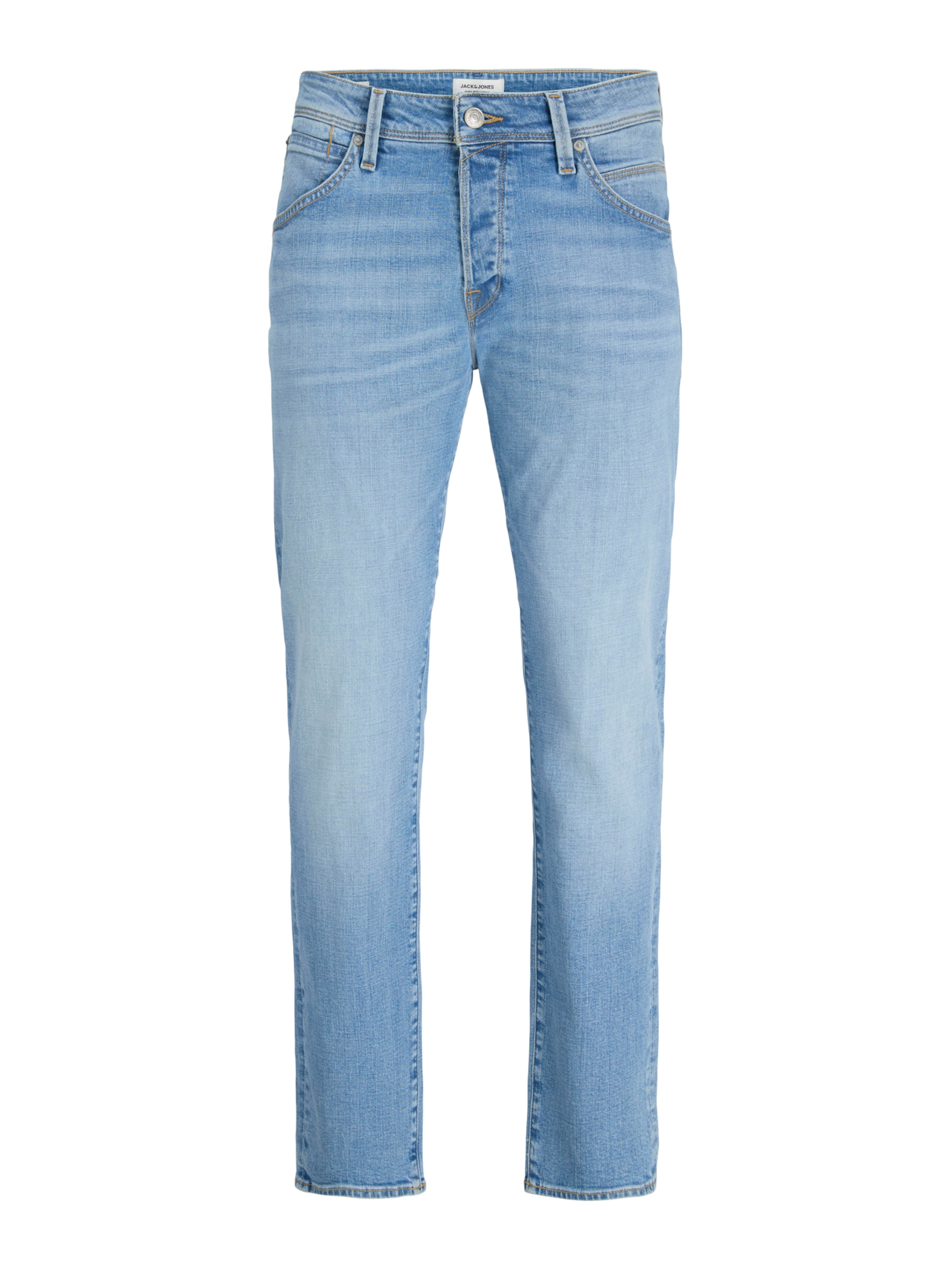 JACK & JONES Tapered Jeans 'JJIMike JJFox' in Blue: front