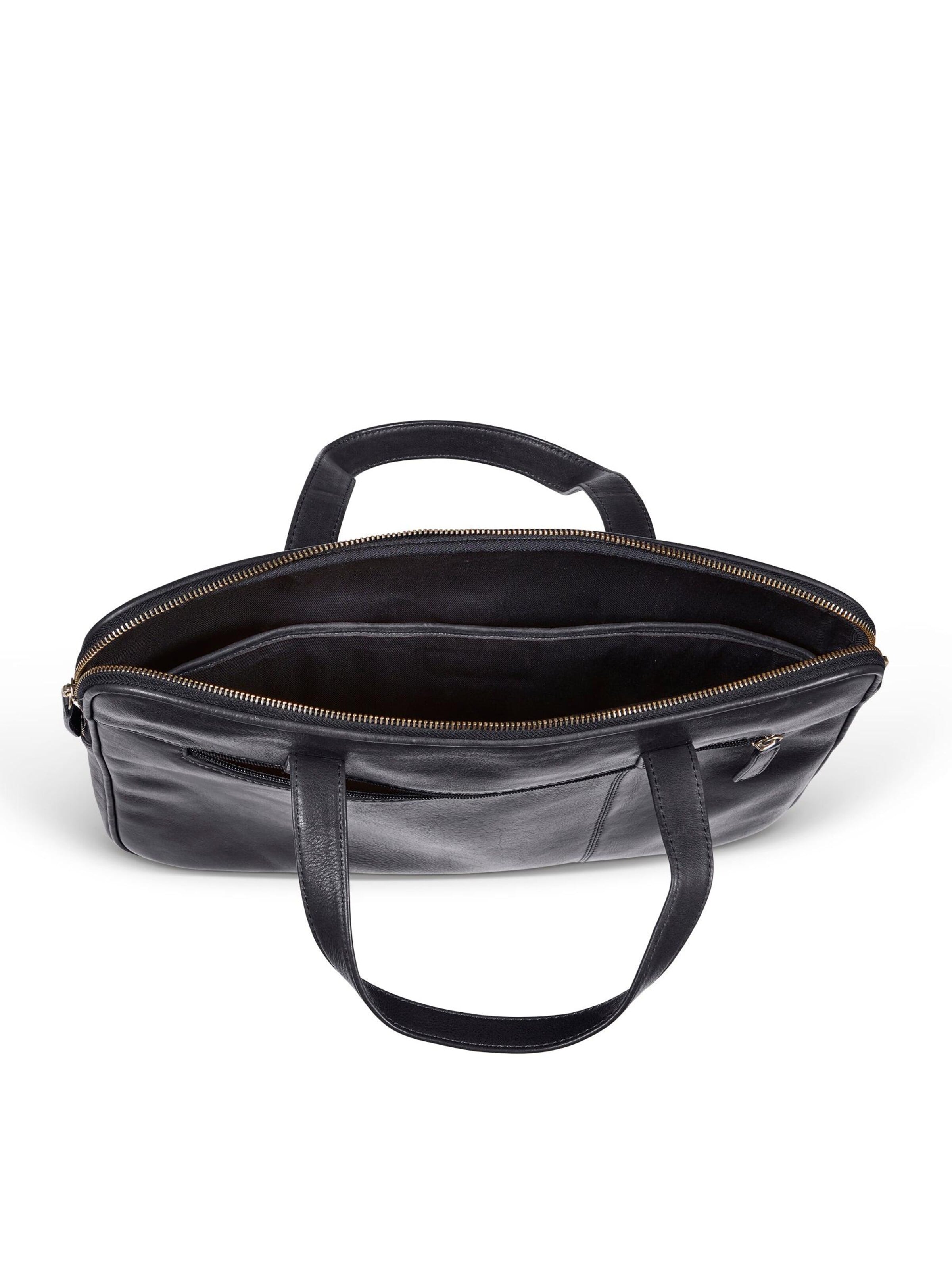 Howard London - Bolsa para portátil 'Laptop Bag Oscar Black' en negro
