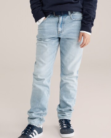 Regular Jean WE Fashion en bleu : devant